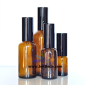 amber fine mist spray bottle for essential oils hydrosol 10ml 30ml 50ml 100ml 